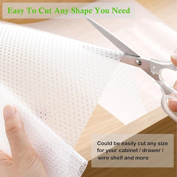 Shelf Liners for Kitchen Cabinets Non Adhesive Drawer Liner, 20 in x 20 FT Non - Image 5