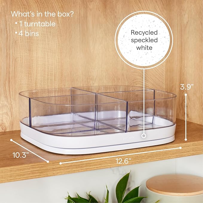 YouCopia MagicTrack Rectangle Lazy Susan Turntable - Image 5