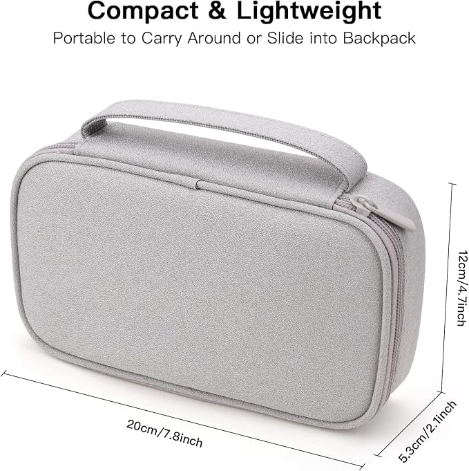 Electronic Organizer Travel Case, Cable Organizer Bag - Image 3