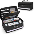 Damero Locking Pill Bottle Organizer by Damero