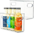primebox Plastic Food Storage 2 Pack Clear Container Bin by primebox