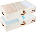 OrganiHaus Under Bed Storage Containers, Bedroom Storage and Organization Bins by OrganiHaus