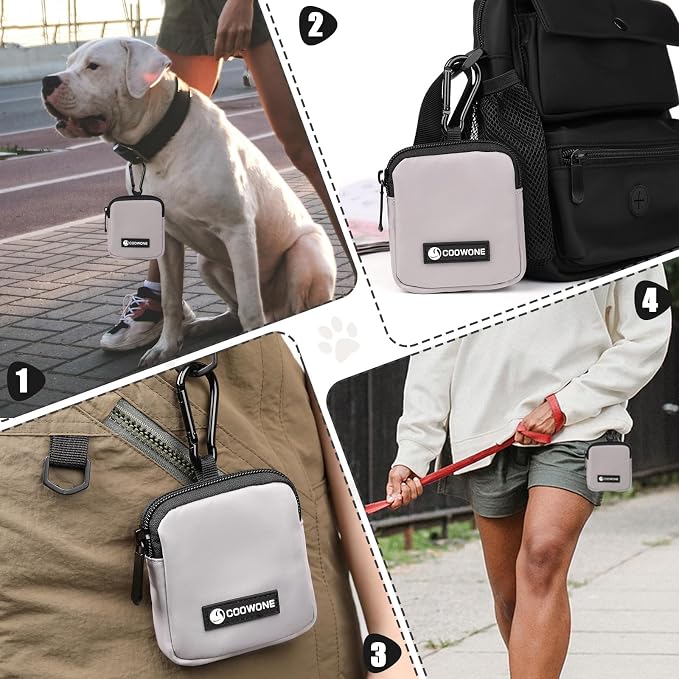2 PCS Waterproof Small Dog Treat Bag - Image 8
