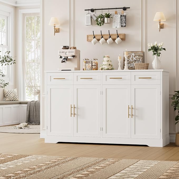 HOSTACK 60" Large Buffet Sideboard - Image 2