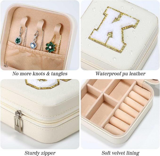 Parima Small Jewelry Box for Girls, Initial Jewelry Boxes for Girls | Small - Image 4