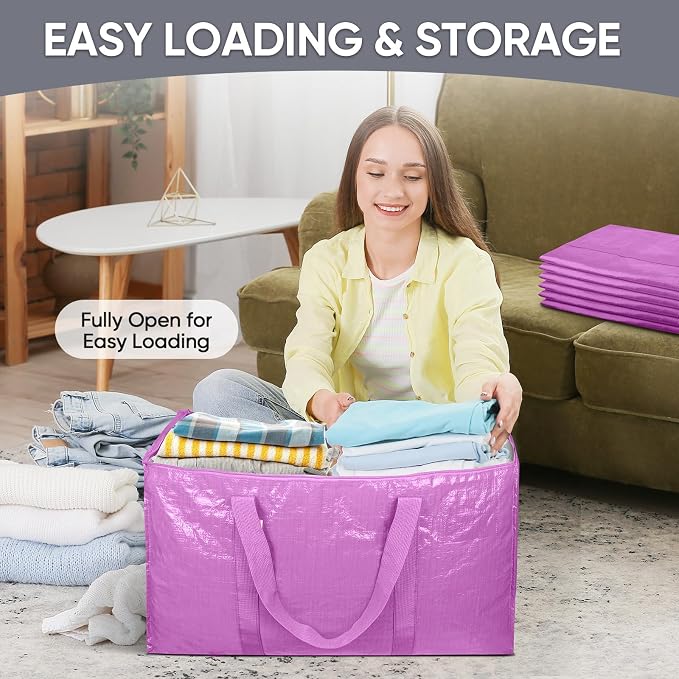 TICONN 4 Pack Extra Large Moving Bags - Image 7