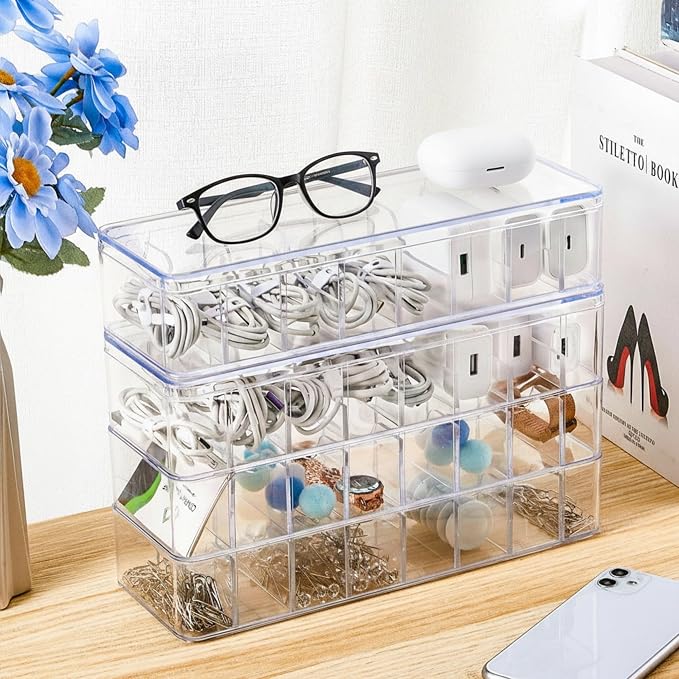 Tatuo 6 Pcs Cable Organizer Box - Image 4