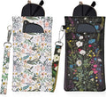 Double Eyeglass Case Soft Dual Glasses Case by FLYINGMAGE
