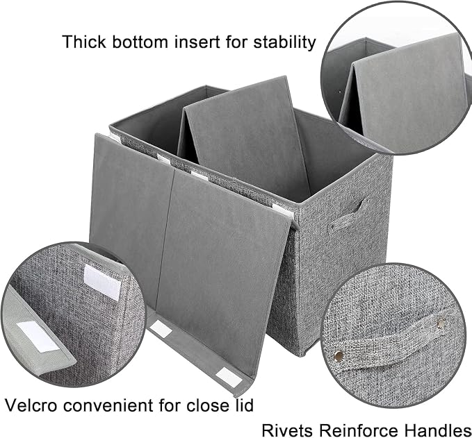 popoly 2 Pack Large Toy Box Chest - Image 5