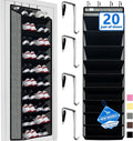 Shoe Organizer, 70 Pounds Large Capacity, 20-30-Pair Over The Door Shoe by Zebricolo