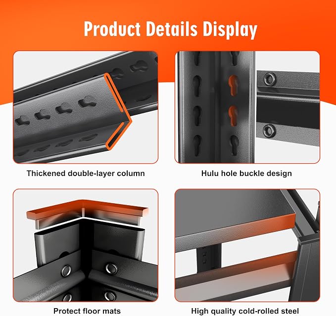 2-Tier End Table, Sofa Side Table - Image 3