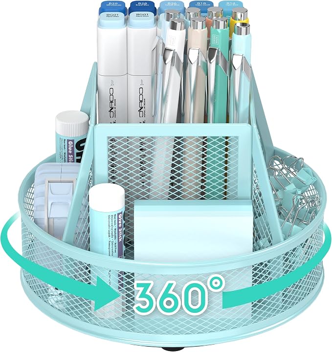YINGHUA Metal Mesh Desk Organizer by Unknown