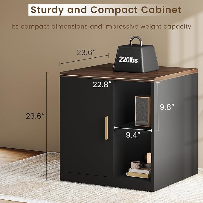 File Cabinet Under Desk Storage Cabinet - Image 4