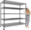 82" H Storage Shelves 3300LBS Heavy Duty Shelving Unit by Unknown