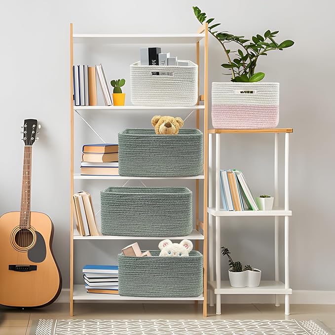 COMFY-HOMI 2 pcs Large Storage Baskets - Image 2