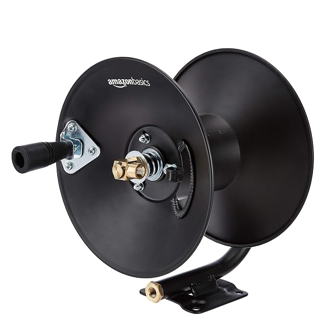 Amazon Basics Retractable Air Hose Reel by AmazonBasics
