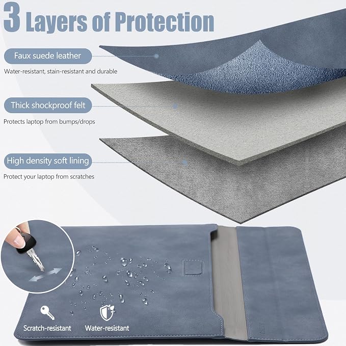 HYZUO 13 Inch Laptop Sleeve Case - Image 3