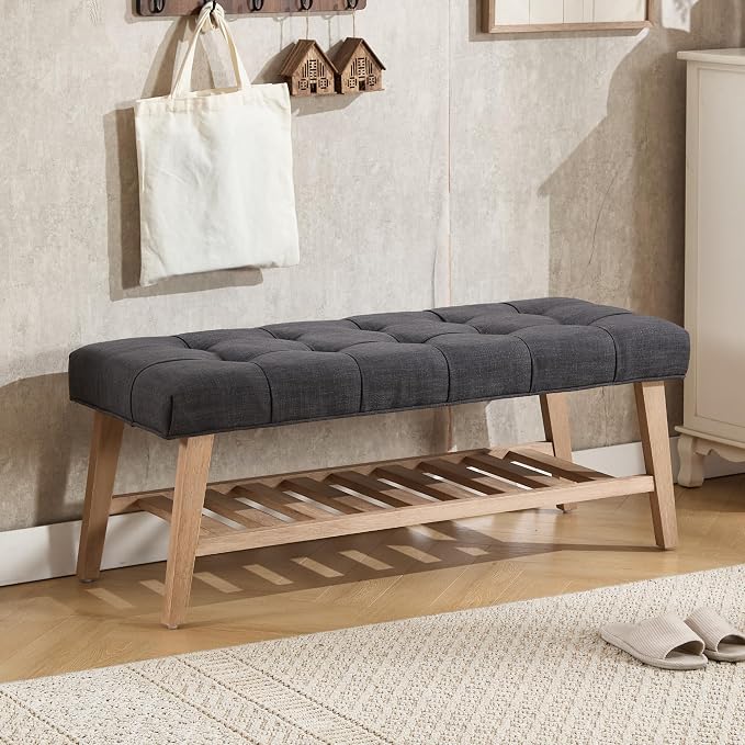 Entryway Shoe Bench Storage Benches by Janoray