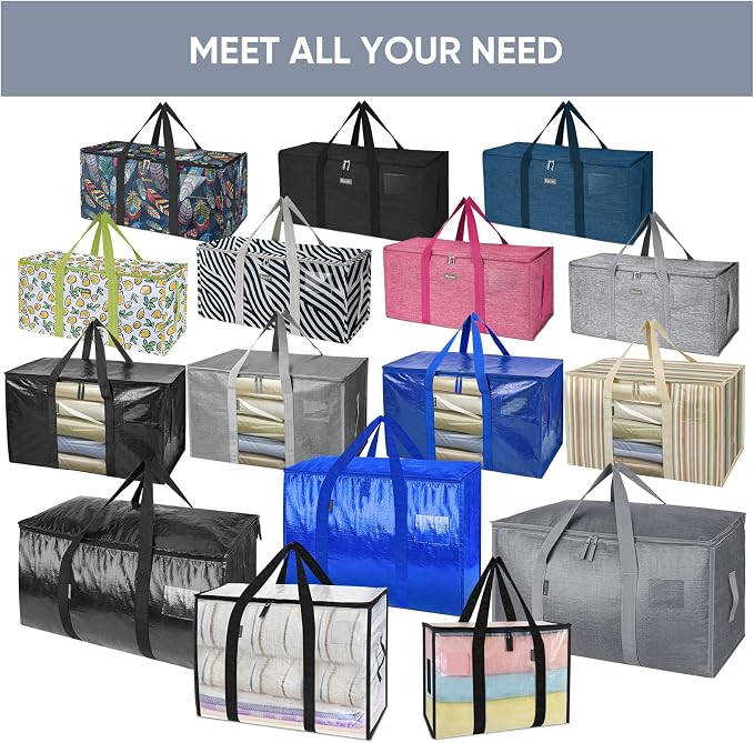 TICONN 16 Pack Extra Large Moving Bags - Image 5