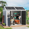6x8 FT Plastic Storage Sheds Outdoor by RichFire