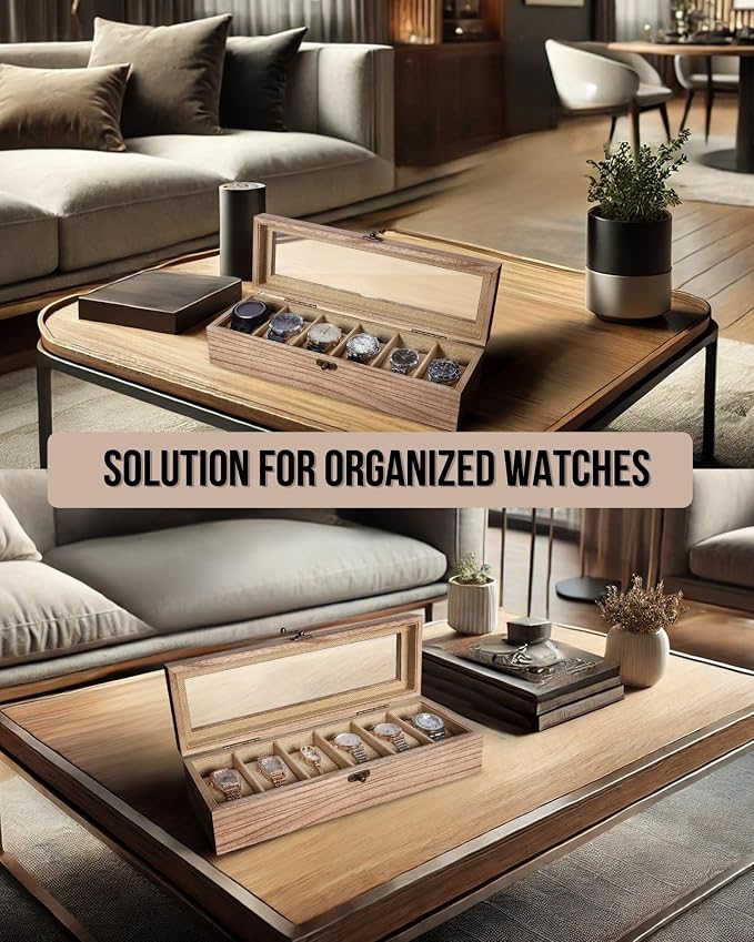 Watch Box, Watch Case for Men Women - Image 3