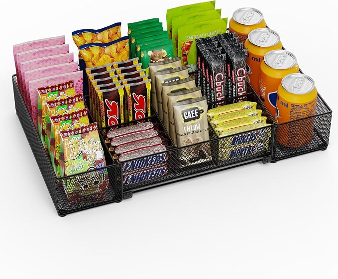 Expandable Snack Organizer, Adjustable Snack Container - Image 9