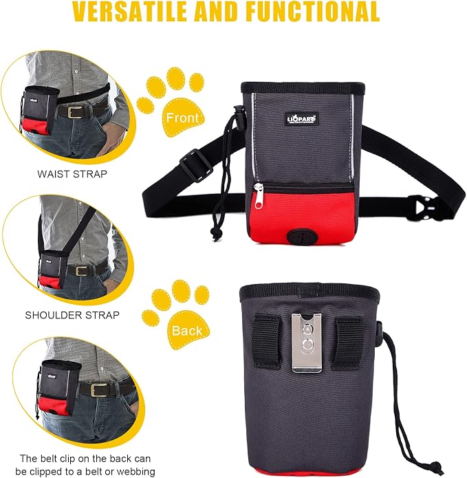 LIOPARD Dog Treat Pouch, Slanted Opening - Image 3