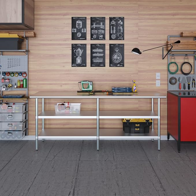 AmGood Stainless Steel Work Table - Image 7