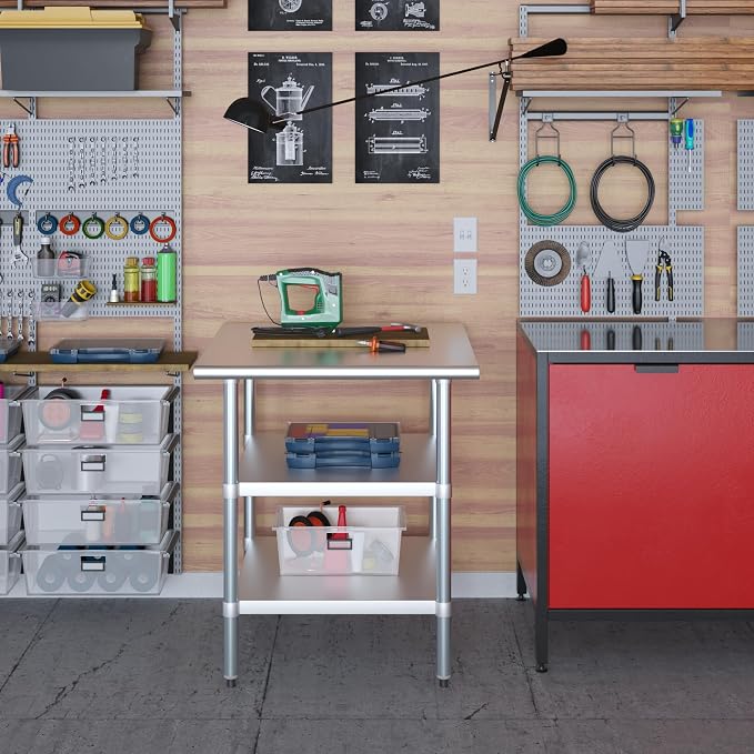 AmGood Stainless Steel Work Table - Image 7