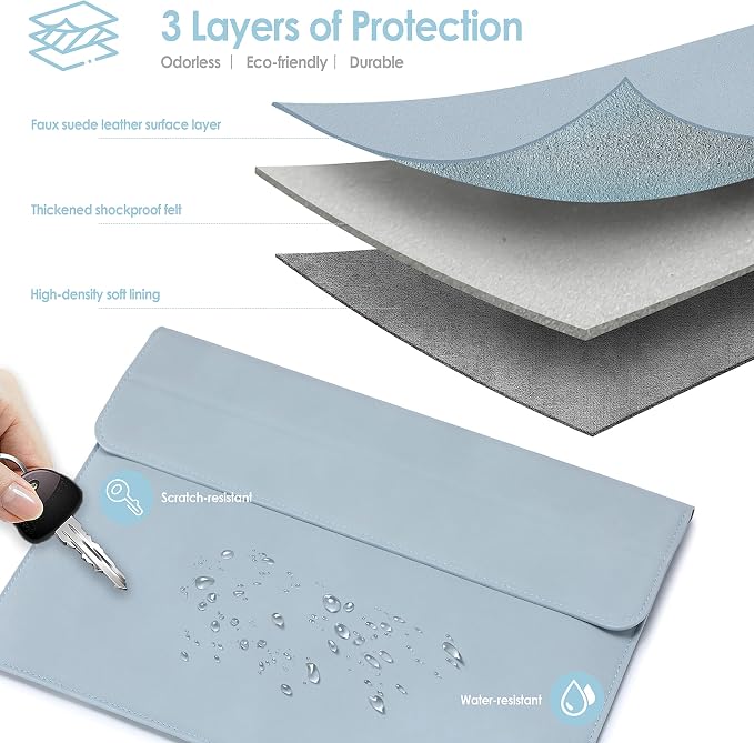 HYZUO 13 Inch Laptop Sleeve Case - Image 4