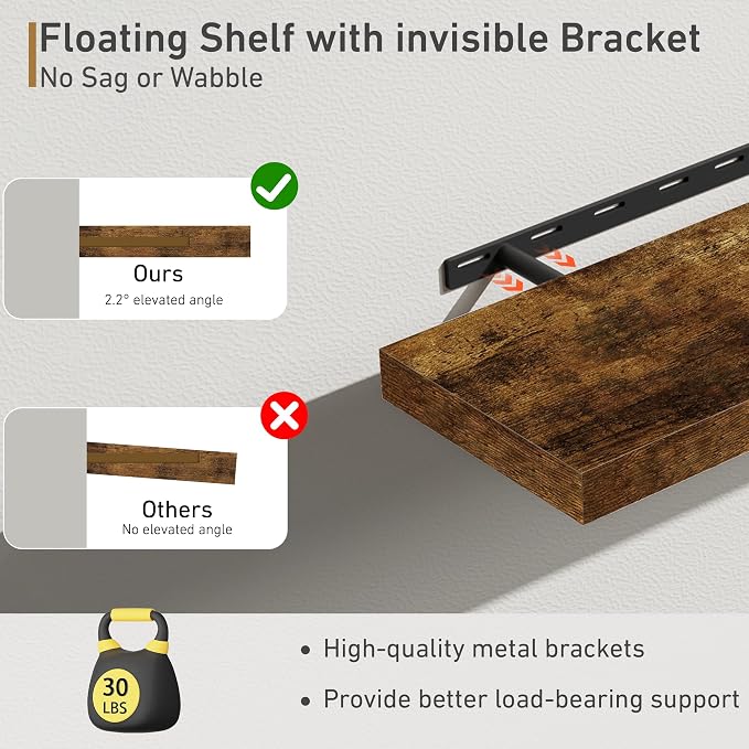 Deep Floating Shelves - Image 6