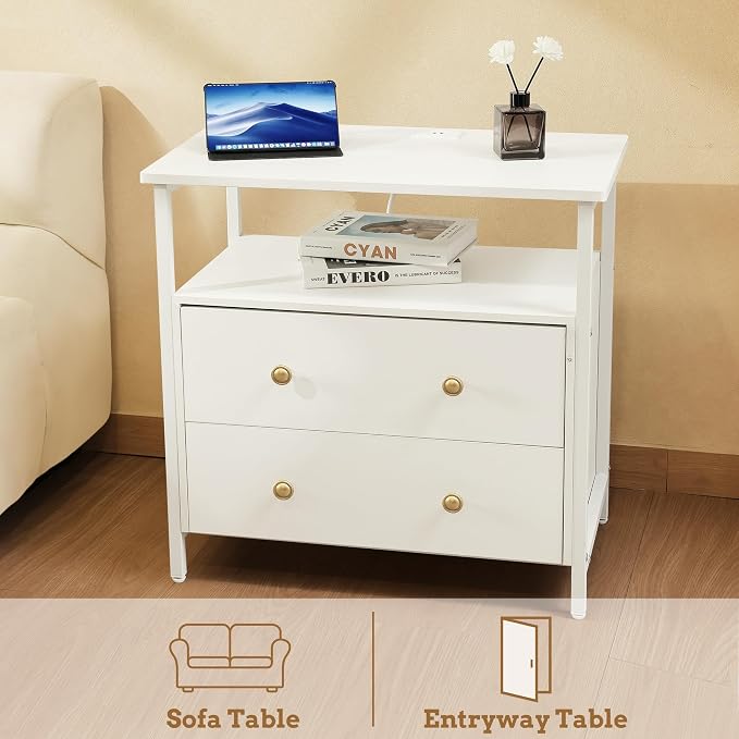 27 inch Wide Night Stand Set 2 - Image 8