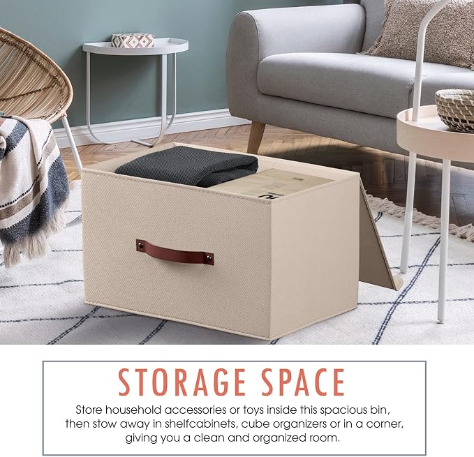 Ornavo Home 3 Pack Collapsible Storage Bins - Image 2