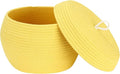 Sea Team Round Cotton Rope Storage Basket by SeaTeam