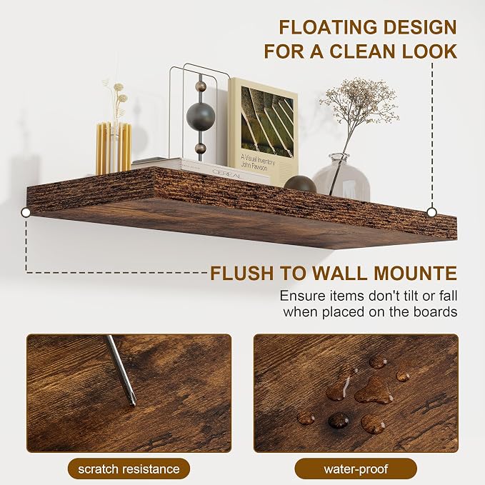 Fun Memories 55 Inch Floating Shelves - Image 5