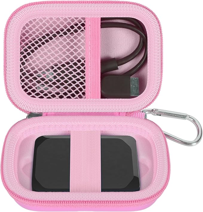 Carrying Case Compatible with Crucial X10/ X9 Pro 4TB/ 2TB/ 1TB Portable SSD by Ankhohstoragehardcase