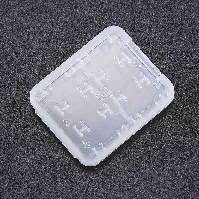 Eight in One Plastic SDHC TF MS Memory Card Storage Case Box Protector Holder - Image 6
