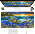 Desk Mat, Sea Turtle Extended Gaming Mouse Pad by SKYDAWNY