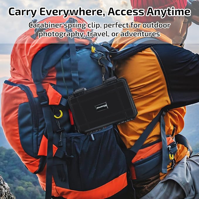 37 Slots Memory Card Case & 36 Transparent Card Cases & 60 Visual Sticky Notes - Image 6