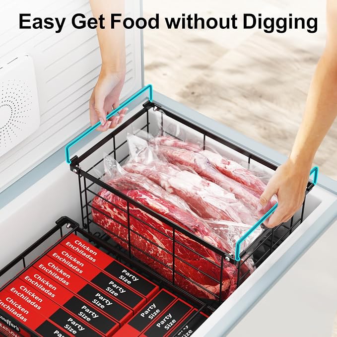 iSPECLE Deep Freezer Organizer Bins - Image 5
