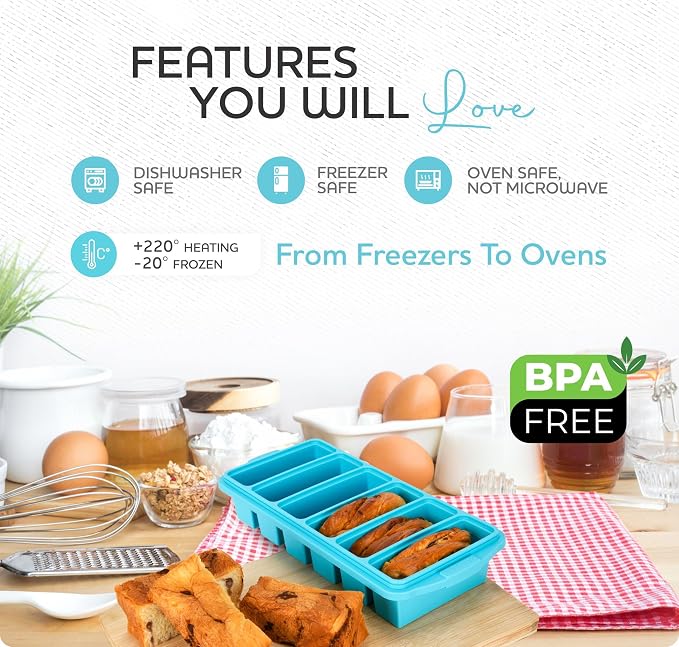 1/2 Cup Silicone Freezer Tray - Image 6
