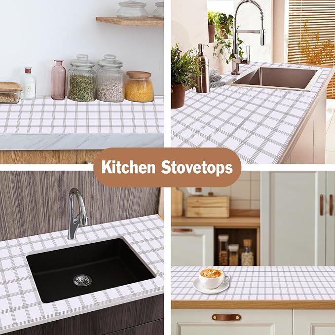 Drawer and Shelf Liner for Kitchen Cabinet: 12 in X 30 Ft Non Slip Waterproof - Image 6