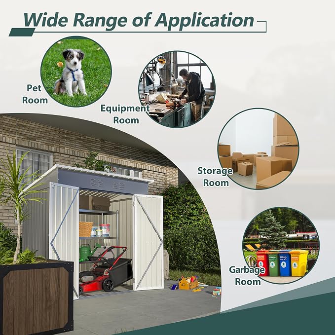 Ball & Cast 6x4FT Storage Shed - Image 6
