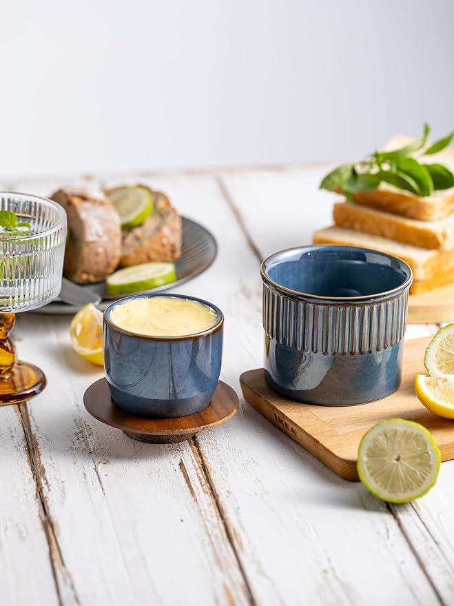 Ceramic Butter Dish with Lid, Butter Crock - Image 3