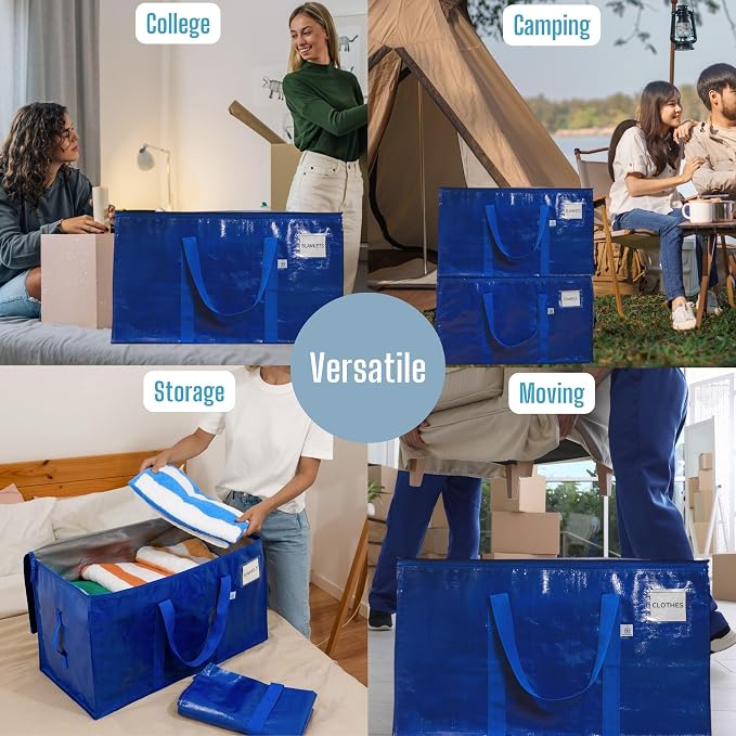 VENO 2 Pack Moving Bags, Upgraded Heavy Duty, Moving Boxes Alternative - Image 5