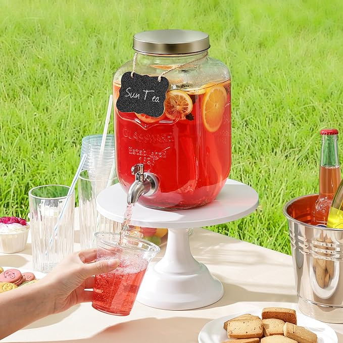 1 Gallon Drink Dispenser with Spigot 18/8 Stainless Steel – Airtight & - Image 4