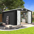 Aoxun 10 x 12FT Outdoor Storage Shed by Aoxun