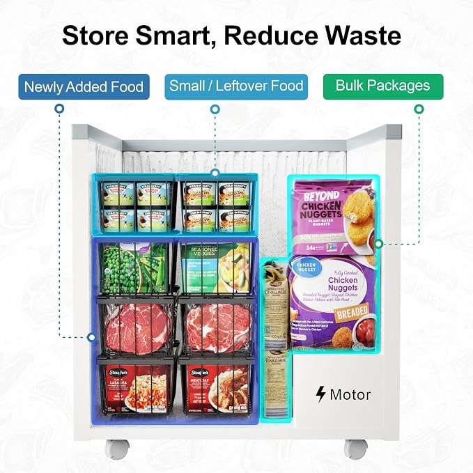iSPECLE Freezer Organizer Bins - Image 8