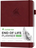 Clever Fox Large End of Life Planner – Guided Final Arrangements Organizer by CleverFox