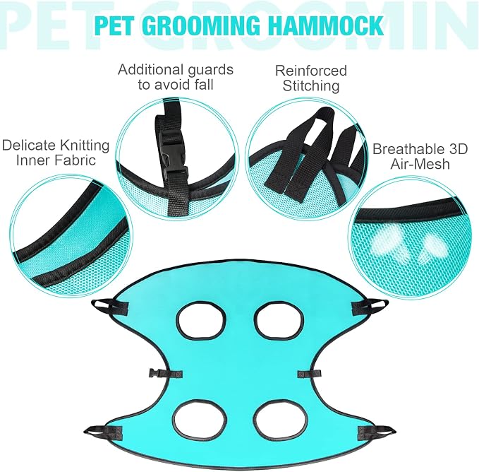 Cat Grooming Hammock - Image 4